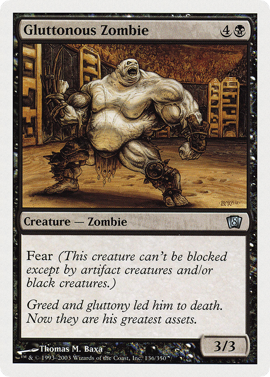 Gluttonous Zombie (8ED-136)