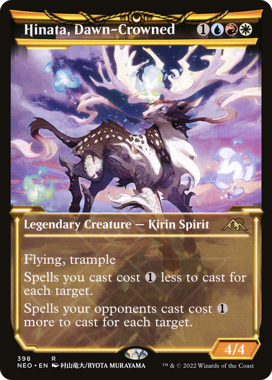 Hinata, Dawn-Crowned (NEO-398) (Showcase) (Foil)