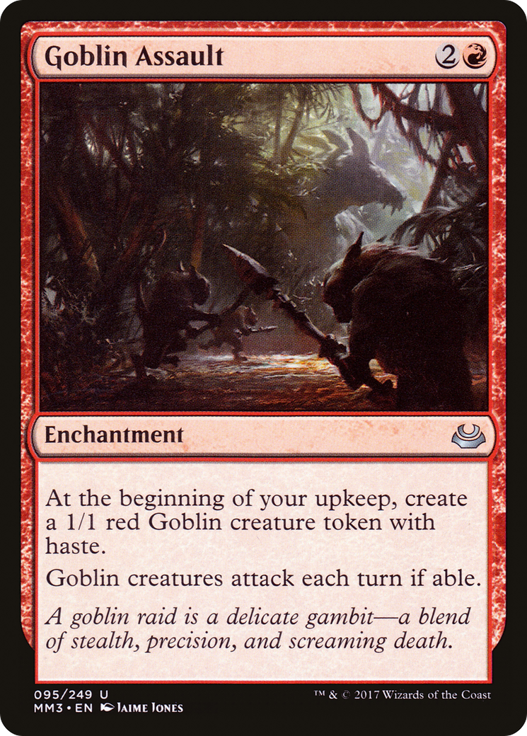 Goblin Assault (MM3-095) (Foil)