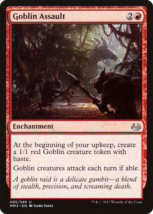 Goblin Assault (MM3-095) (Foil)