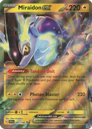 Miraidon ex (SVI-081) (Holofoil)