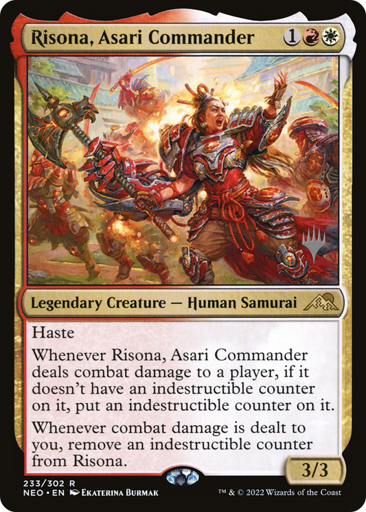 Risona, Asari Commander (PPNEO-233P) (Foil)
