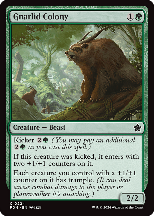Gnarlid Colony (FDN-224) (Foil)