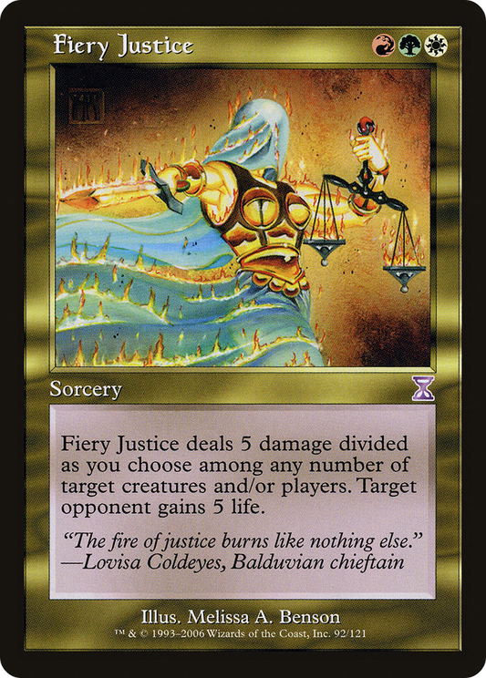 Fiery Justice (TSB-092)