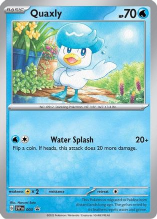 Quaxly (SVP-003) (Holofoil)