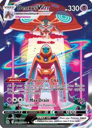 Deoxys VMAX (CRZ:GG-GG45) (Holofoil)