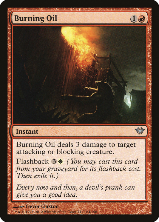 Burning Oil (DKA-084) (Foil)
