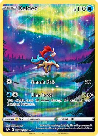 Keldeo (CRZ:GG-GG07) (Holofoil)