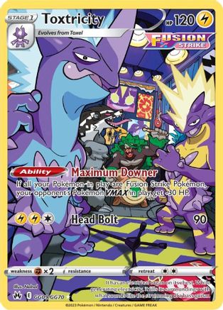 Toxtricity (CRZ:GG-GG09) (Holofoil)