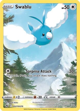 Swablu (CRZ:GG-GG27) (Holofoil)