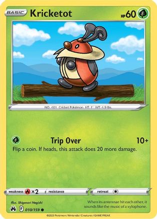 Kricketot (CRZ-010) (Reverse Holofoil)