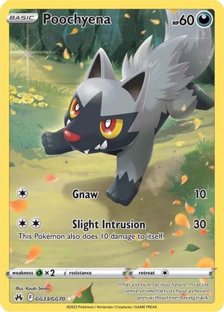 Poochyena (CRZ:GG-GG33) (Holofoil)