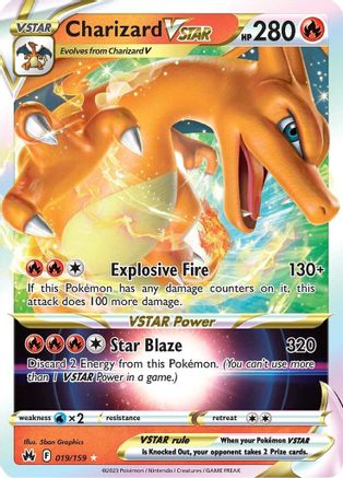 Charizard VSTAR (CRZ-019) (Holofoil)