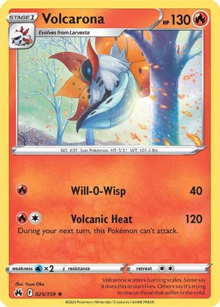 Volcarona (CRZ-025)