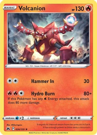 Volcanion (CRZ-026) (Holofoil)
