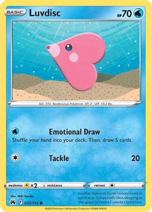Luvdisc (CRZ-035) (Reverse Holofoil)