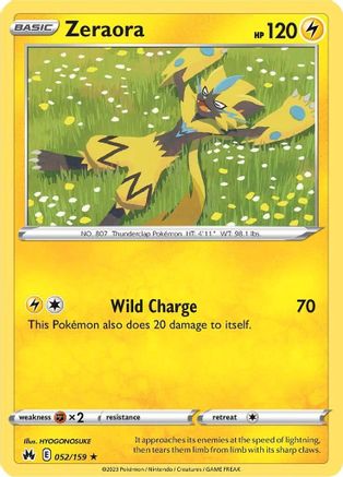 Zeraora (CRZ-052)
