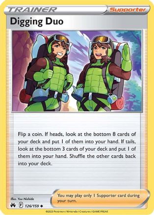 Digging Duo (CRZ-126) (Reverse Holofoil)