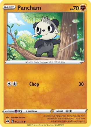 Pancham (CRZ-072) (Reverse Holofoil)