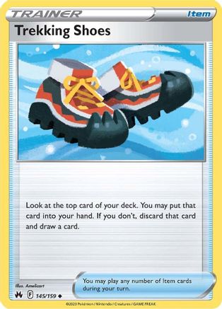Trekking Shoes (CRZ-145) (Reverse Holofoil)