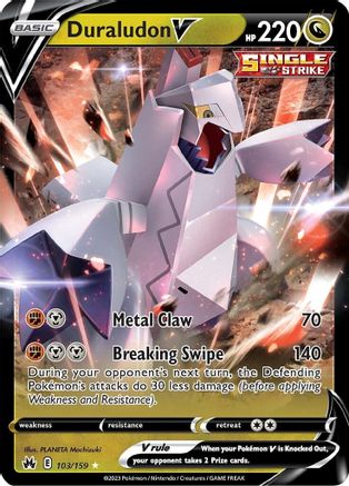 Duraludon V (CRZ-103) (Holofoil)