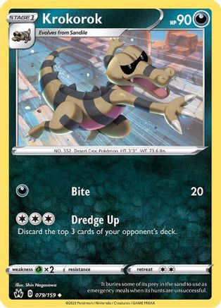 Krokorok (CRZ-079) (Reverse Holofoil)