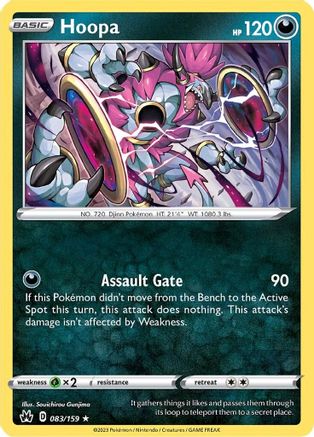 Hoopa (CRZ-083) (Reverse Holofoil)