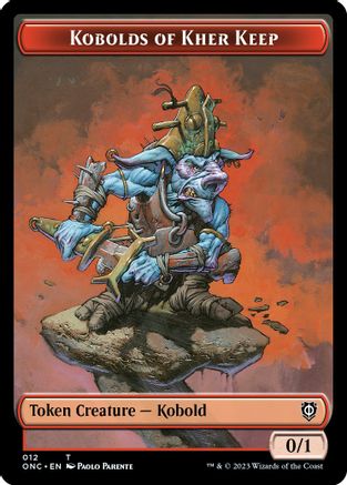 Kobolds of Kher Keep // Dragon Double-Sided Token (ONC-12 // 10)