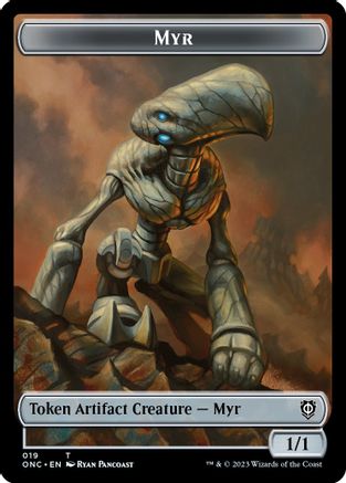 Myr // Thopter Double-Sided Token (ONC-19 // 21)
