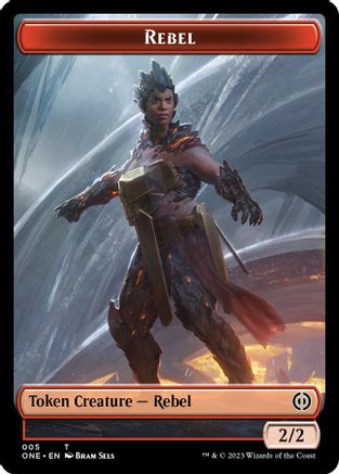 Rebel // Goblin Double-Sided Token (ONC-5 // 11)