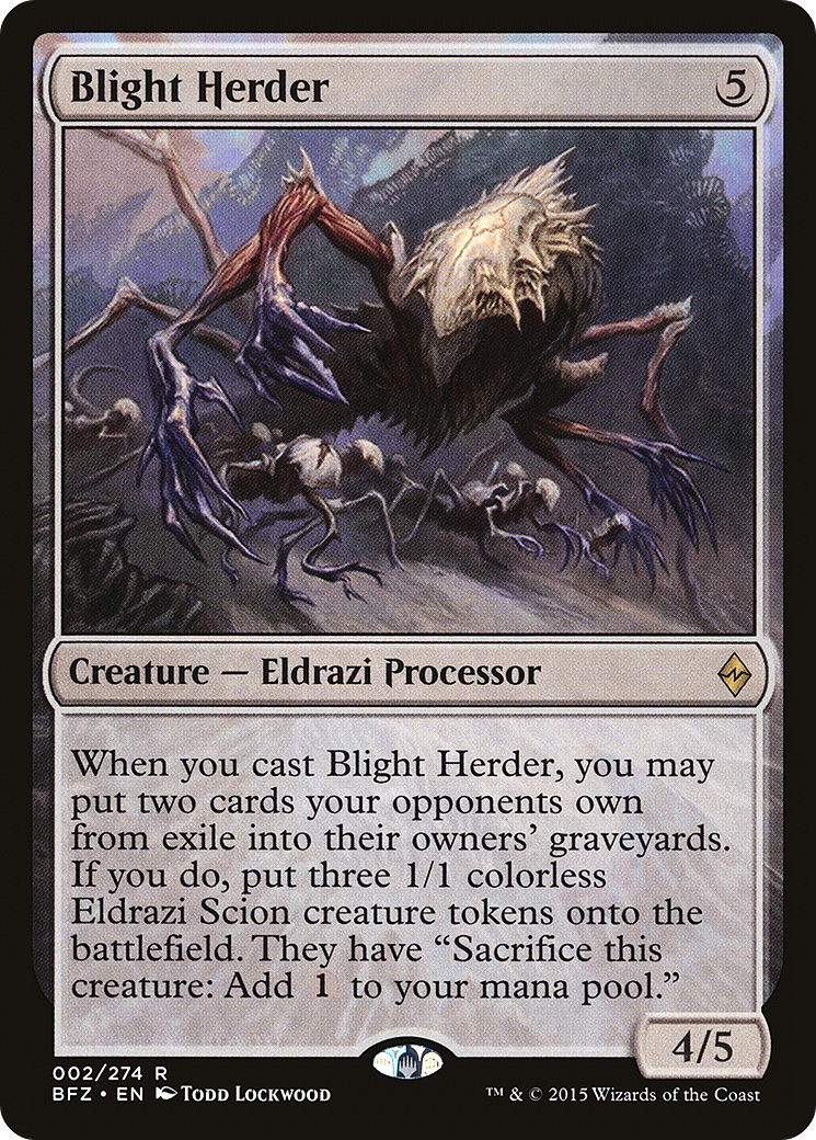 Blight Herder (BFZ-002) (Foil)
