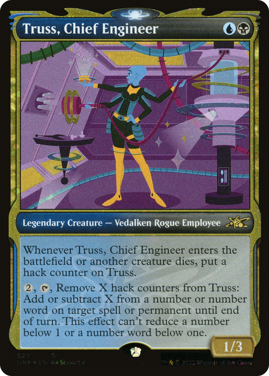 Truss, Chief Engineer (UNF-523) (Showcase) (Galaxy Foil)