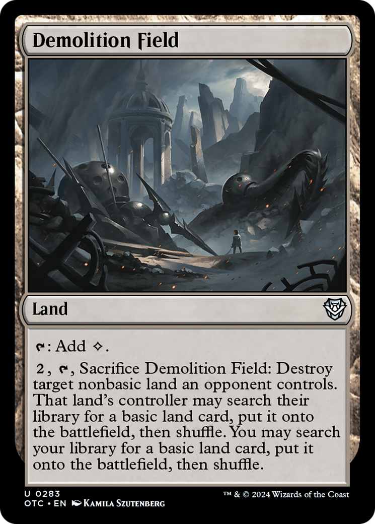 Demolition Field (OTC-283)