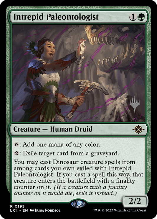 Intrepid Paleontologist (PPLCI-193P) (Foil)