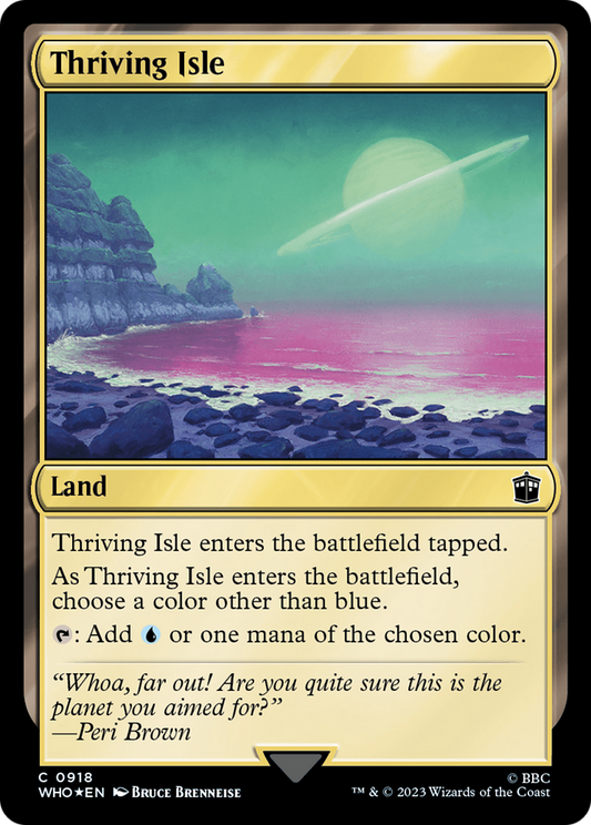 Thriving Isle (WHO-918) (Surge) (Foil)