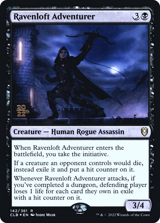 Ravenloft Adventurer (PRE-142S) (Foil)