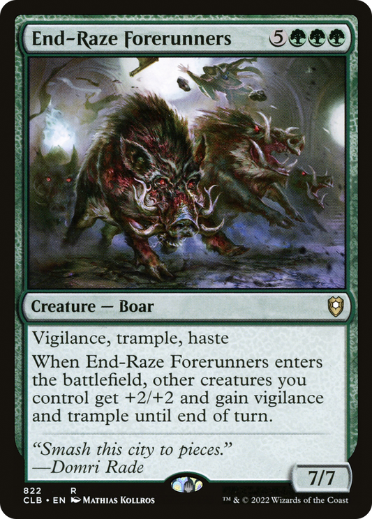 End-Raze Forerunners (CLB-822)