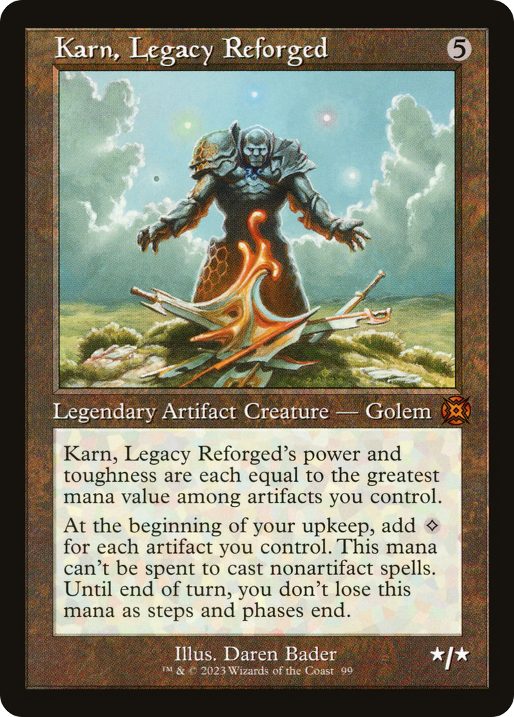 Karn, Legacy Reforged (MAT-099) (Showcase)
