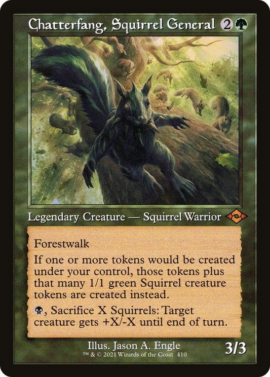 Chatterfang, Squirrel General (MH2-410) (Foil)