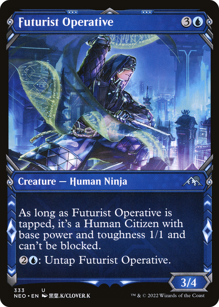 Futurist Operative (NEO-333) (Showcase)