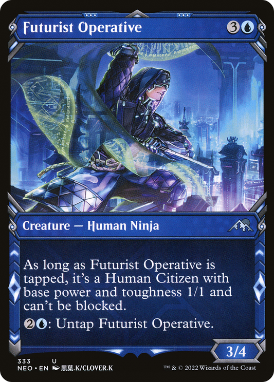 Futurist Operative (NEO-333) (Showcase)