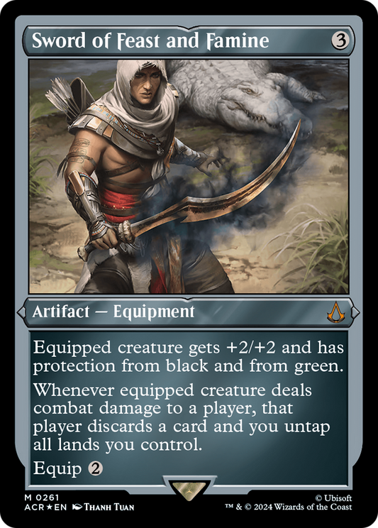 Sword of Feast and Famine (ACR-261) (Etched Foil)