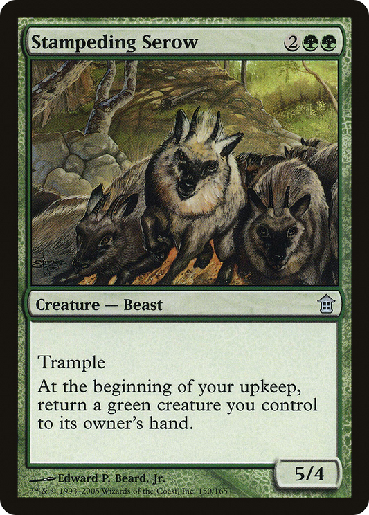 Stampeding Serow (SOK-150)