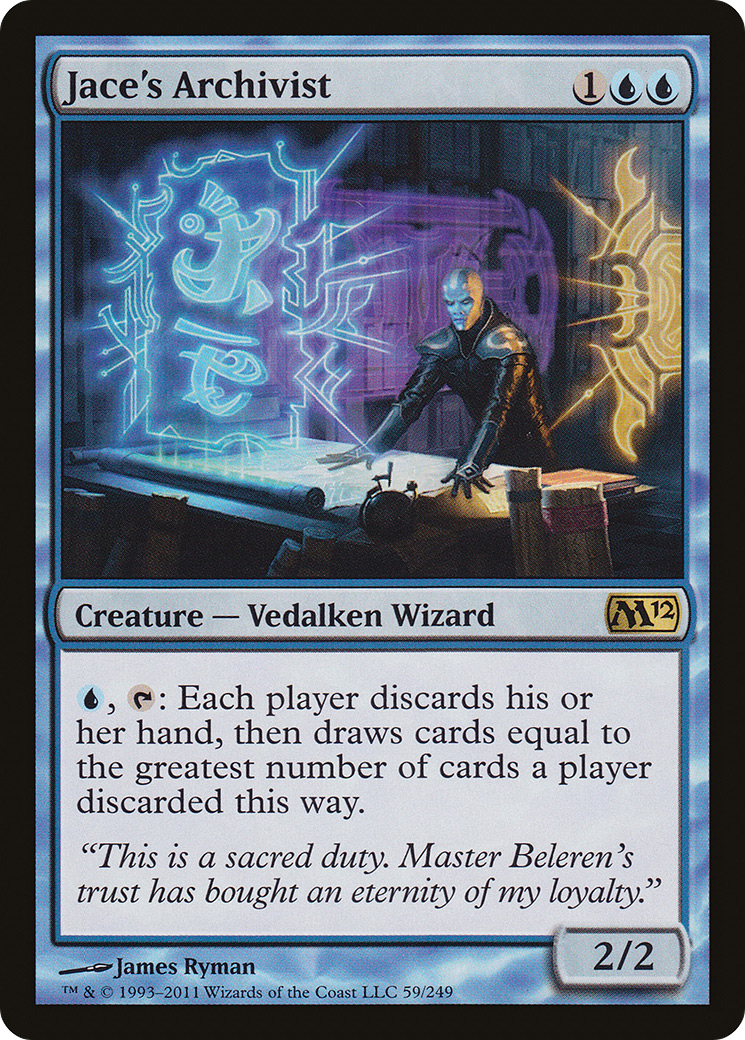 Jace's Archivist (M12-059)