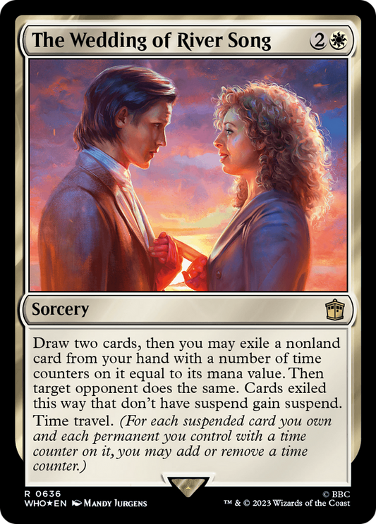 The Wedding of River Song (WHO-636) (Surge Foil)