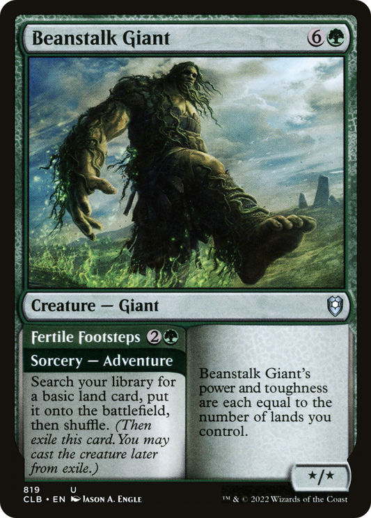 Beanstalk Giant // Fertile Footsteps (CLB-819)