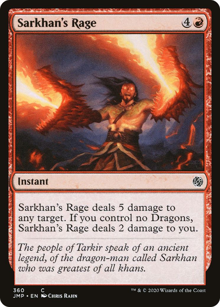 Sarkhan's Rage (JMP-360)
