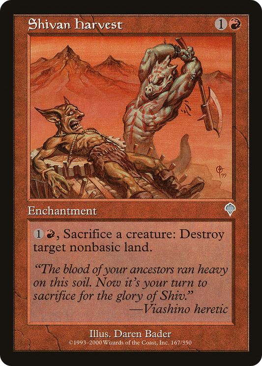 Shivan Harvest (INV-167)