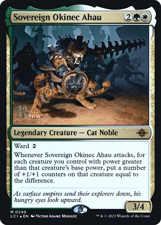 Sovereign Okinec Ahau (PRE-240S) (Foil)