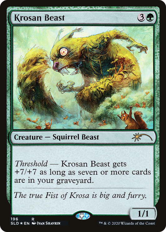 Krosan Beast (SLD-196) (Foil)